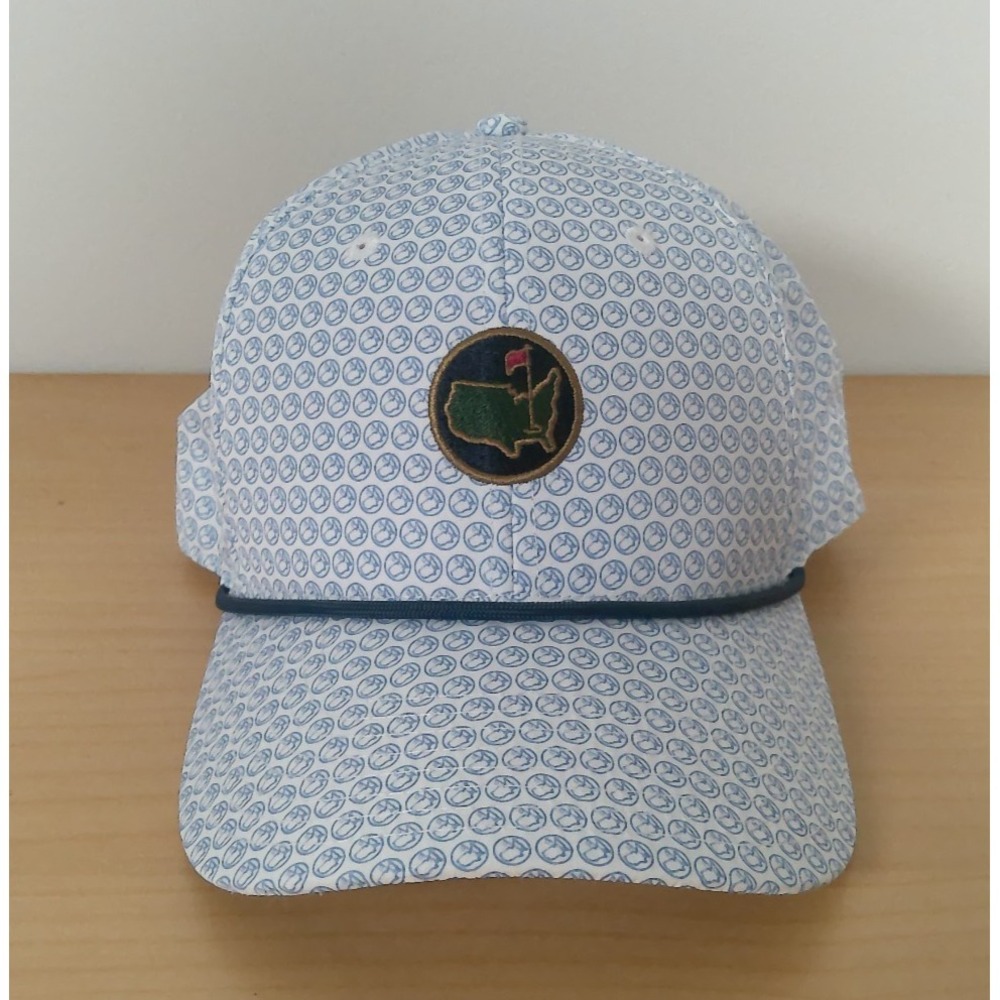 Masters Berckmans Place Rope Hat Augusta National Members Golf Cap All Over Prnt
